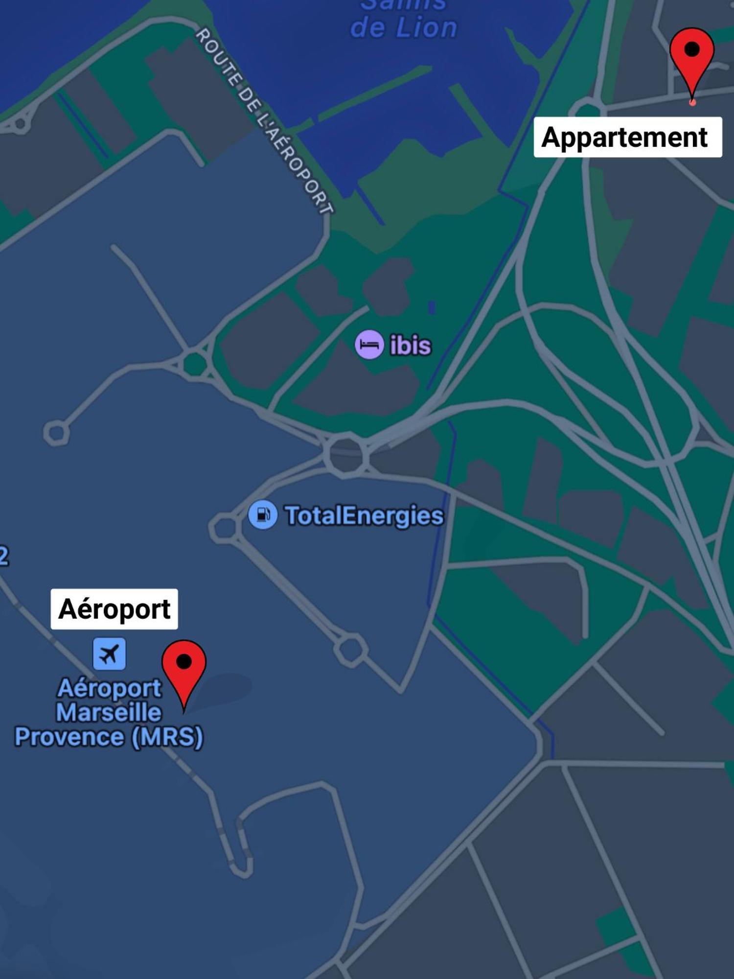 Superbe Appart Avec Jardin A 2 Min De L'Aeroport-4 Pers Vitrolles  Zewnętrze zdjęcie